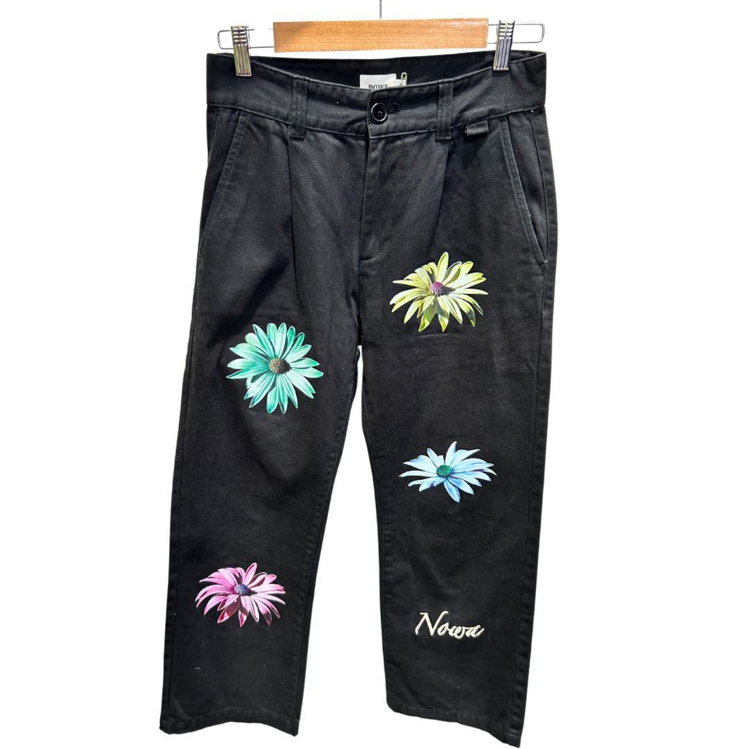 NOWA Denim Flower Slacks