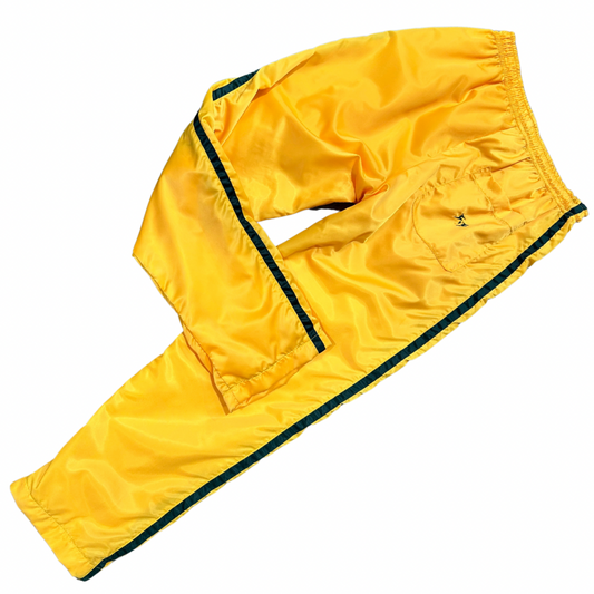 Unisex Green & Gold, Weightlifting Sports Pants